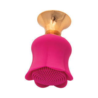 Goddess Diamond Bloom Massager Fushcia - Horny Stoner