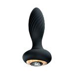 Goddess Diamond Vibrating Plug Black - Horny Stoner