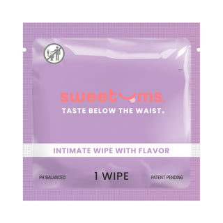 Sweetums Honey Lavender Intimate Wipes - 10-Pack