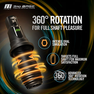 M for Men 3rd Base Black - Horny Stoner