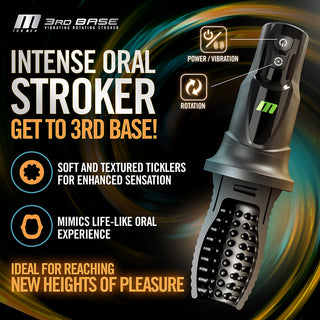 M for Men 3rd Base Black - Horny Stoner