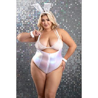 Fantasy Lingerie Play Bunny Hills 5-Piece Bunny Costume Set - Horny Stoner