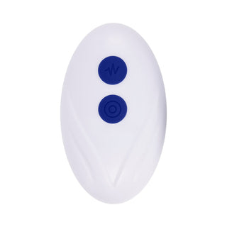 Zero Tolerance Adjustable Vibrating Cock Ring with Remote - Rechargeable Silicone in Blue