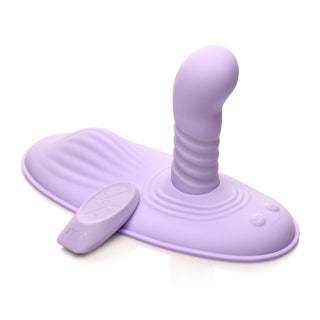 INMI Thrust 'N' Grind Thrusting & Vibrating with Remote Silicone Grinder - Horny Stoner