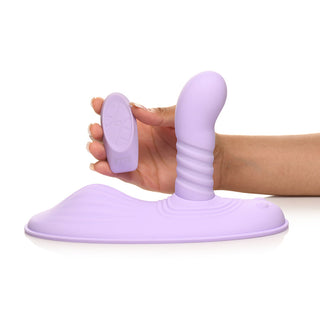 INMI Thrust 'N' Grind Thrusting & Vibrating with Remote Silicone Grinder - Horny Stoner