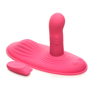 INMI Spin 'N' Grind Rotating & Vibrating Silicone Grinder - Horny Stoner