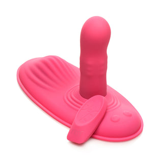 INMI Spin 'N' Grind Rotating & Vibrating Silicone Grinder - Horny Stoner