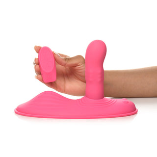 INMI Spin 'N' Grind Rotating & Vibrating Silicone Grinder - Horny Stoner