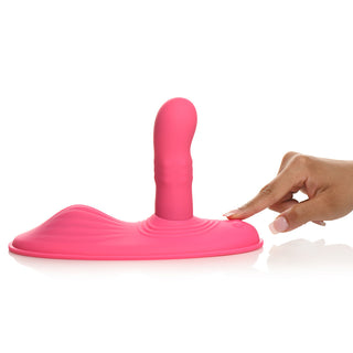INMI Spin 'N' Grind Rotating & Vibrating Silicone Grinder - Horny Stoner