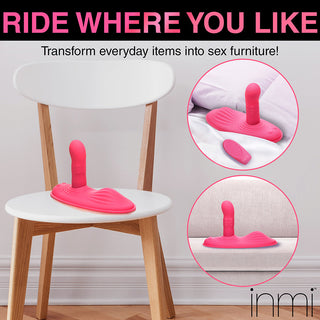 INMI Spin 'N' Grind Rotating & Vibrating Silicone Grinder - Horny Stoner