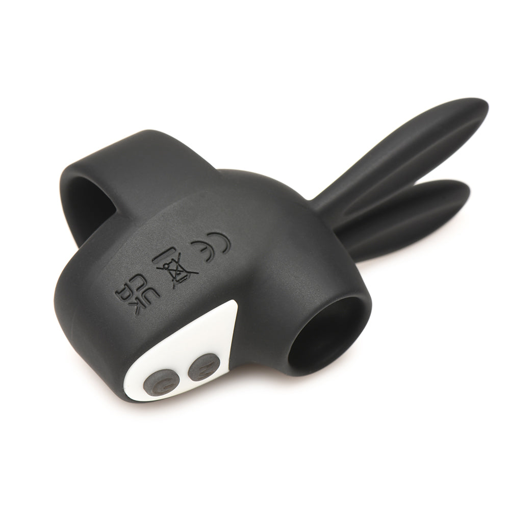 Shegasm Sucky Bunny Clit Stimulator Black - Horny Stoner