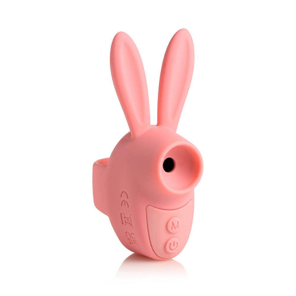 Shegasm Sucky Bunny Clit Stimulator Pink - Horny Stoner