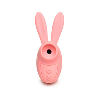 Shegasm Sucky Bunny Clit Stimulator Pink - Horny Stoner
