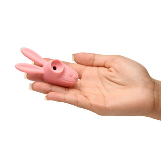 Shegasm Sucky Bunny Clit Stimulator Pink - Horny Stoner