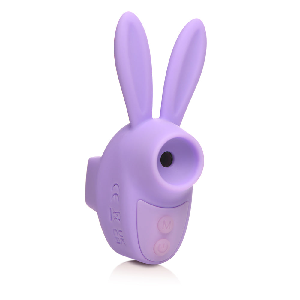 Shegasm Sucky Bunny Clit Stimulator Purple - Horny Stoner