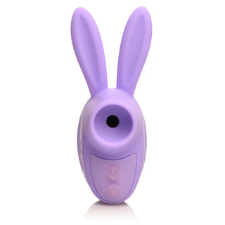 Shegasm Sucky Bunny Clit Stimulator Purple - Horny Stoner