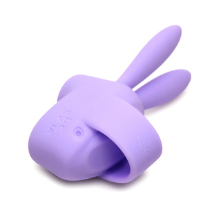 Shegasm Sucky Bunny Clit Stimulator Purple - Horny Stoner