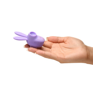 Shegasm Sucky Bunny Clit Stimulator Purple - Horny Stoner