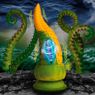 Creature Cocks Monstropus 2.0 Vibrating Tentacle Silicone Dildo - Horny Stoner