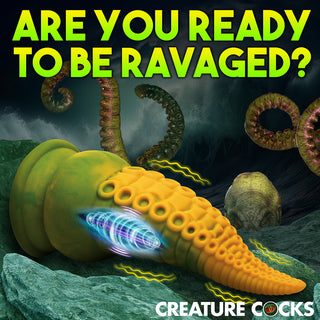 Creature Cocks Monstropus 2.0 Vibrating Tentacle Silicone Dildo - Horny Stoner
