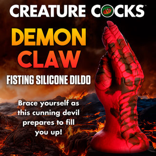 Creature Cocks Demon Claw Fisting Silicone Dildo - Horny Stoner