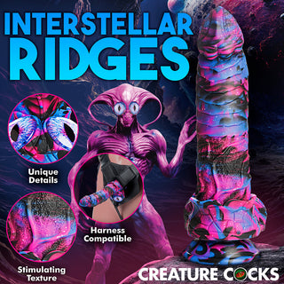 Creature Cocks Alienoid Silicone Dildo - Horny Stoner