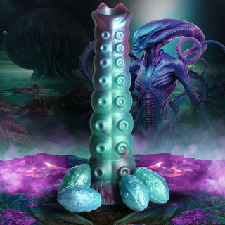 Creature Cocks Galactic Breeder Ovipositor Silicone Dildo - Horny Stoner