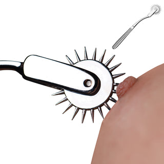 Master Series Silver Sensation Wartenberg Wheel - Horny Stoner
