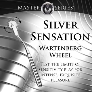 Master Series Silver Sensation Wartenberg Wheel - Horny Stoner