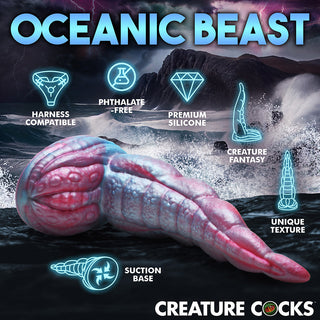 Creature Cocks Tentacle Cock Silicone Dildo - Horny Stoner