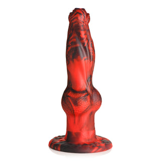 Creature Cocks Hell Wolf Thrusting & Vibrating Silicone Dildo - Horny Stoner