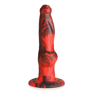 Creature Cocks Hell Wolf Thrusting & Vibrating Silicone Dildo - Horny Stoner