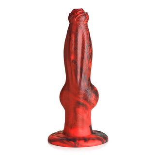 Creature Cocks Hell Wolf Thrusting & Vibrating Silicone Dildo - Horny Stoner