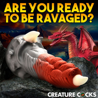 Creature Cocks Talon Silicone Dildo - Horny Stoner