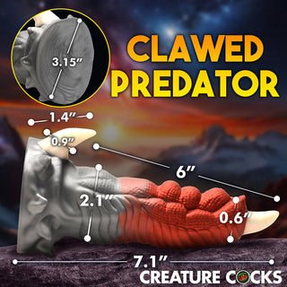 Creature Cocks Talon Silicone Dildo - Horny Stoner