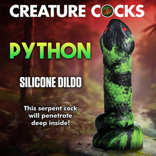 Creature Cocks Python Silicone Dildo - Horny Stoner
