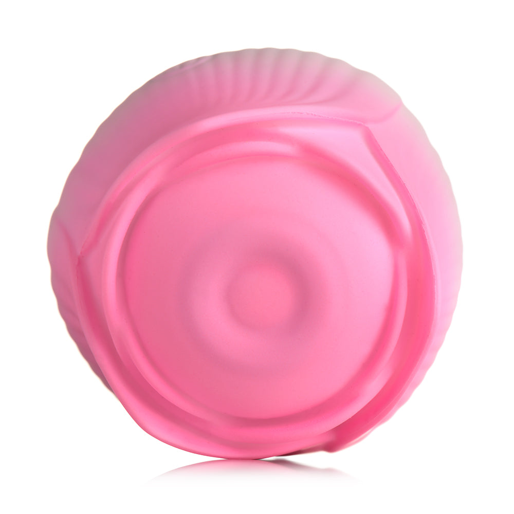 Bloomgasm Pulsing Petals Throbbing Rose Stimulator Pink - Horny Stoner