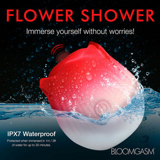 Bloomgasm Pulsing Petals Throbbing Rose Personal Massager