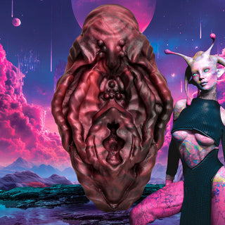 Creature Cocks Xeno Pussy Vulva Silicone Grinder - Horny Stoner