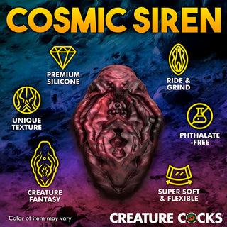 Creature Cocks Xeno Pussy Vulva Silicone Grinder - Horny Stoner