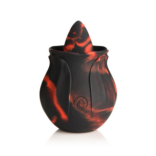 Bloomgasm Black Kiss Rimming Rose - G-Spot Vibrator