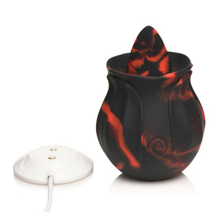 Bloomgasm Black Kiss Rimming Rose - G-Spot Vibrator