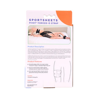 Sportsheets Pivot 2 in 1 Forced-O Strap - Horny Stoner