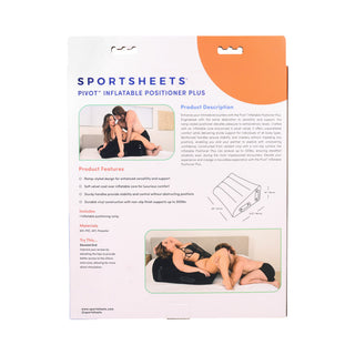 Sportsheets Pivot Inflatable Positioner Plus - Horny Stoner