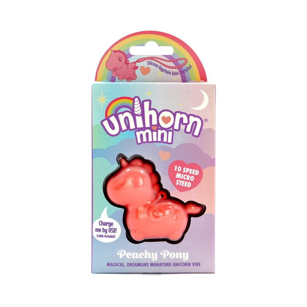 Unihorn Mini Peachy Pony - Horny Stoner