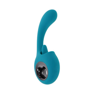 Evolved How Many Licks Rechargeable Teal - Horny Stoner