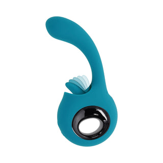 Evolved How Many Licks Rechargeable Teal - Horny Stoner