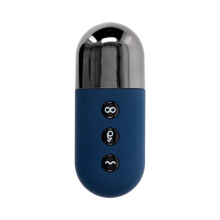 Zero Tolerance By All Means Rechargeable Prostate Vibrator with Remote - Silicone Blue