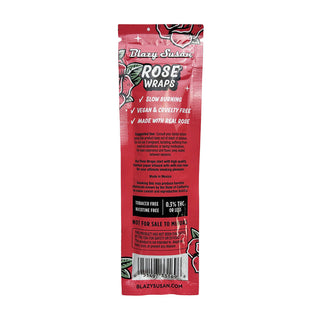 Blazy Susan Rose Wraps - 2pk 25pcs - Horny Stoner