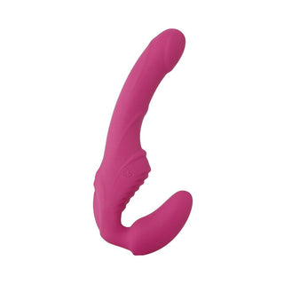 Adam & Eve Eve's Vibrating Strapless Strap-On - Horny Stoner
